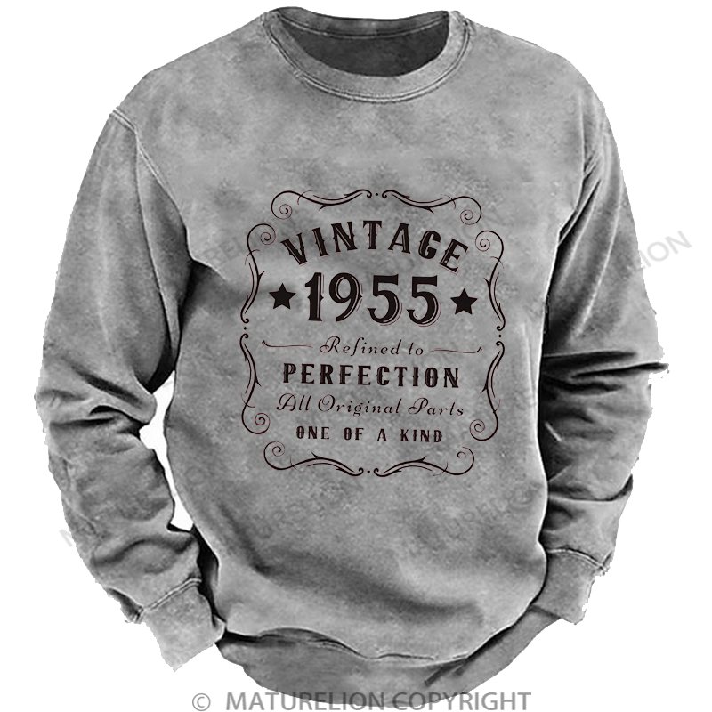 Maturelion 70th Birthday Gift Washed Sweatshirt