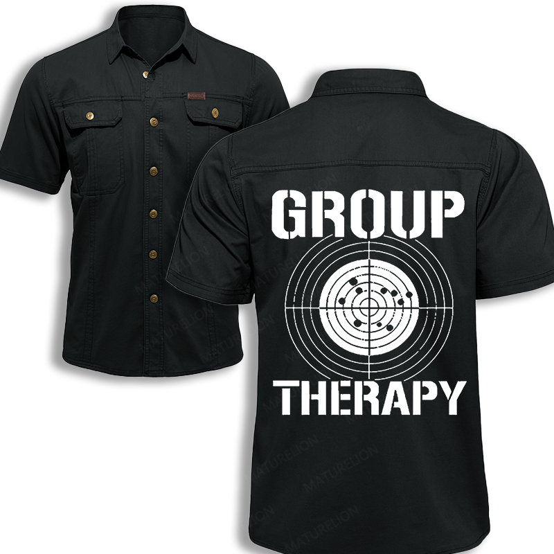 Maturelion Men's Work Shirt Group Therapy Work Shirt