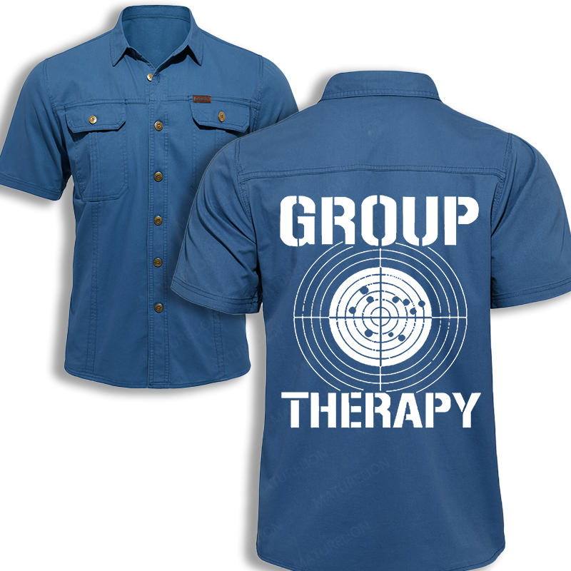 Maturelion Men's Work Shirt Group Therapy Work Shirt