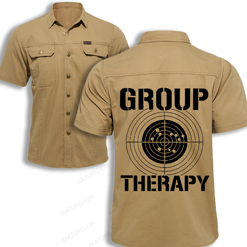Maturelion Men's Work Shirt Group Therapy Work Shirt