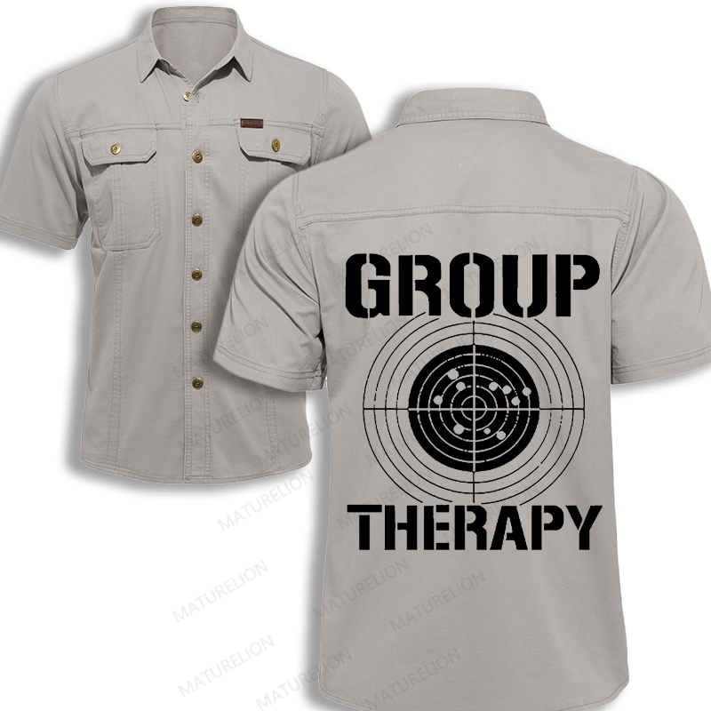 Maturelion Men's Work Shirt Group Therapy Work Shirt