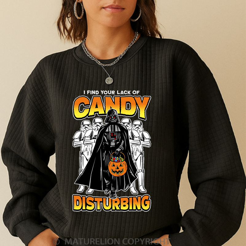 Maturelion Men's Sweatshirt STAR WARS Kids Halloween Darth Vader Stormtroopers Waffle Knit Sweatshirt