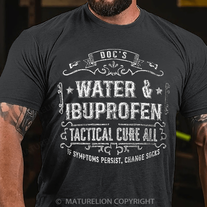 Maturelion Men's T-Shirt Classic Cotton T-Shirt