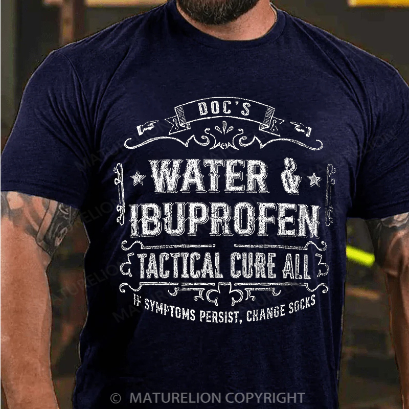 Maturelion Men's T-Shirt Classic Cotton T-Shirt