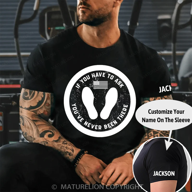 Maturelion Men's T-Shirt If You Have To Ask Cotton T-Shirt