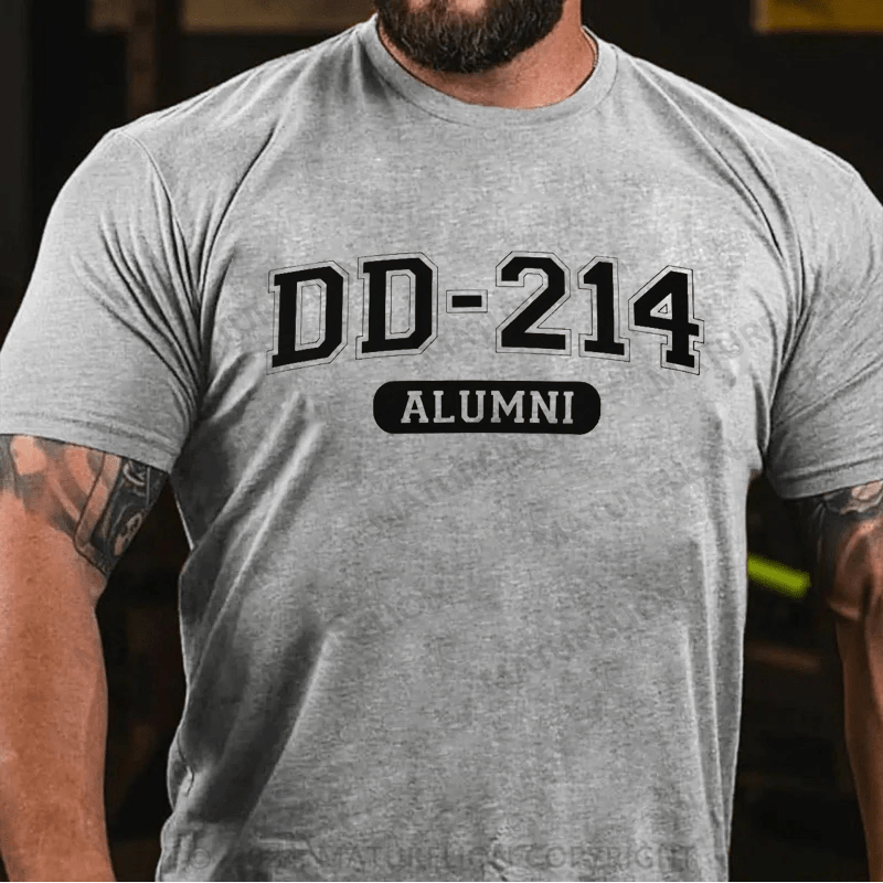 Maturelion DD-214 Alumni Veteran Humor T-Shirt (Free Customization)