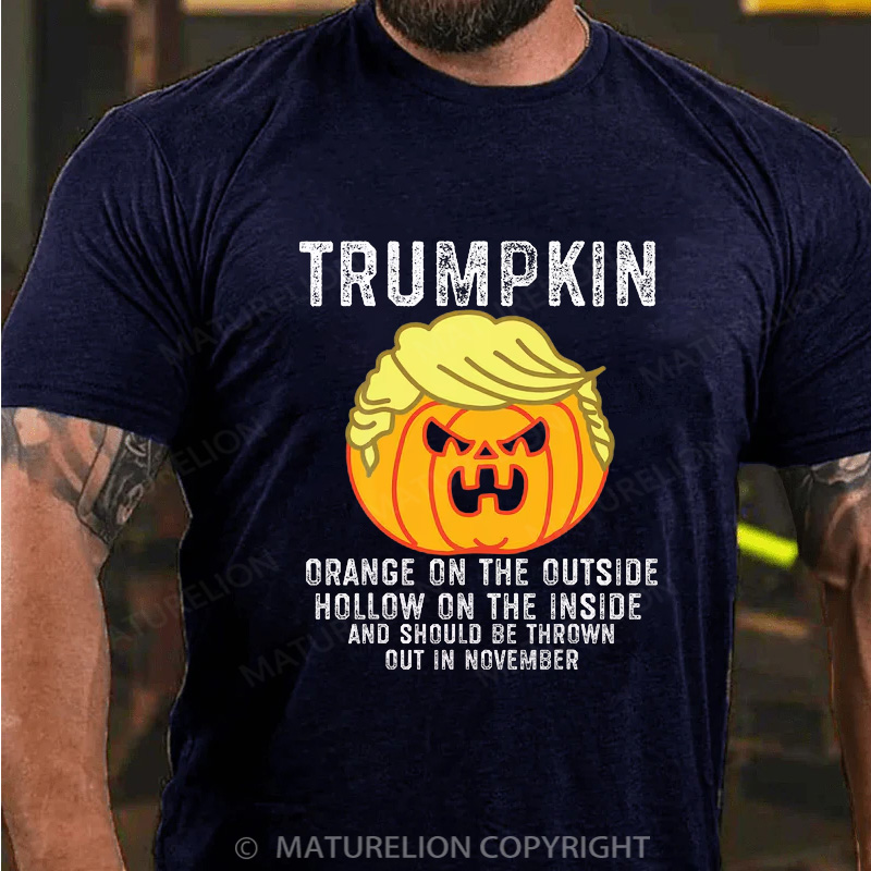 Maturelion Halloween T-shirt Make Halloween Great Again Cotton T-shirt