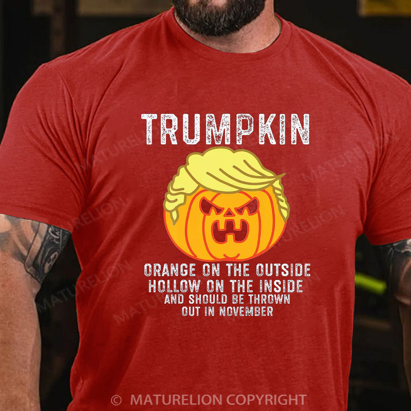 Maturelion Halloween T-shirt Make Halloween Great Again Cotton T-shirt