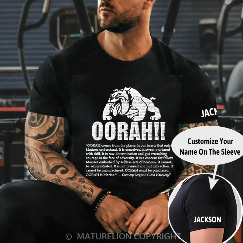 Maturelion Men's T-shirt Encourage Statement Cotton T-shirt