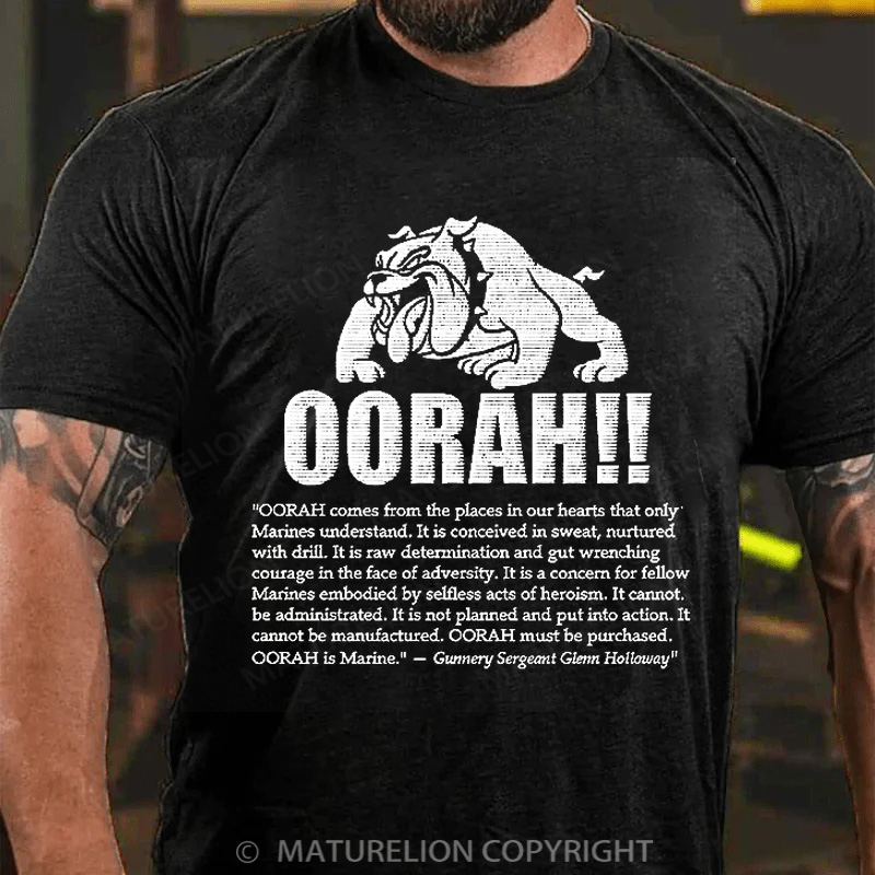 Maturelion Men's T-shirt Encourage Statement Cotton T-shirt