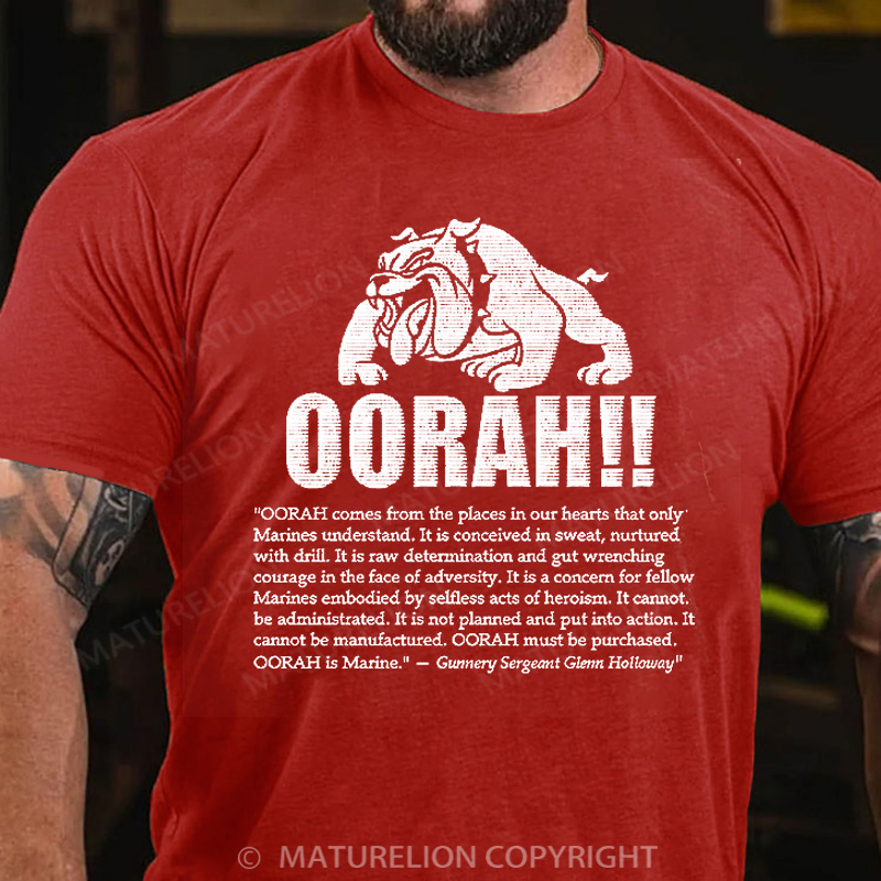 Maturelion Men's T-shirt Encourage Statement Cotton T-shirt