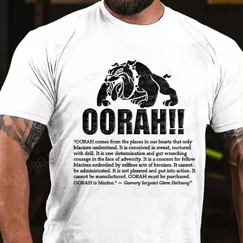 Maturelion Men's T-shirt Encourage Statement Cotton T-shirt