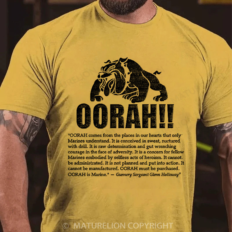 Maturelion Men's T-shirt Encourage Statement Cotton T-shirt