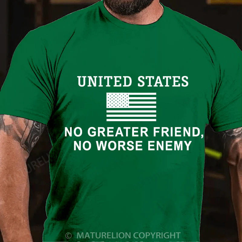 Maturelion Men's T-Shirt No Better Friend Cotton T-Shirt
