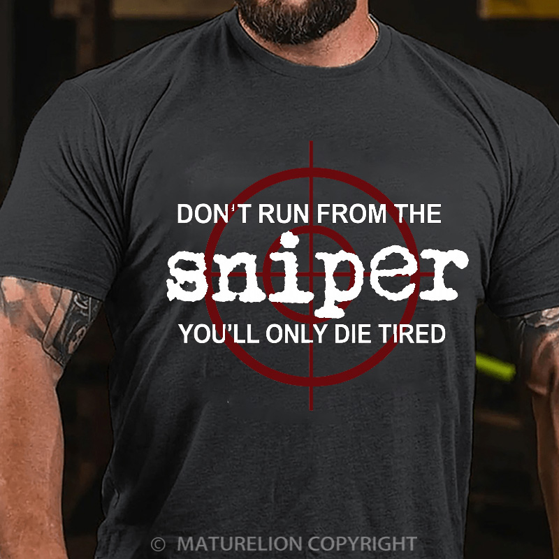 Maturelion Men's T-Shirt Tactical Graphic Cotton T-Shirt