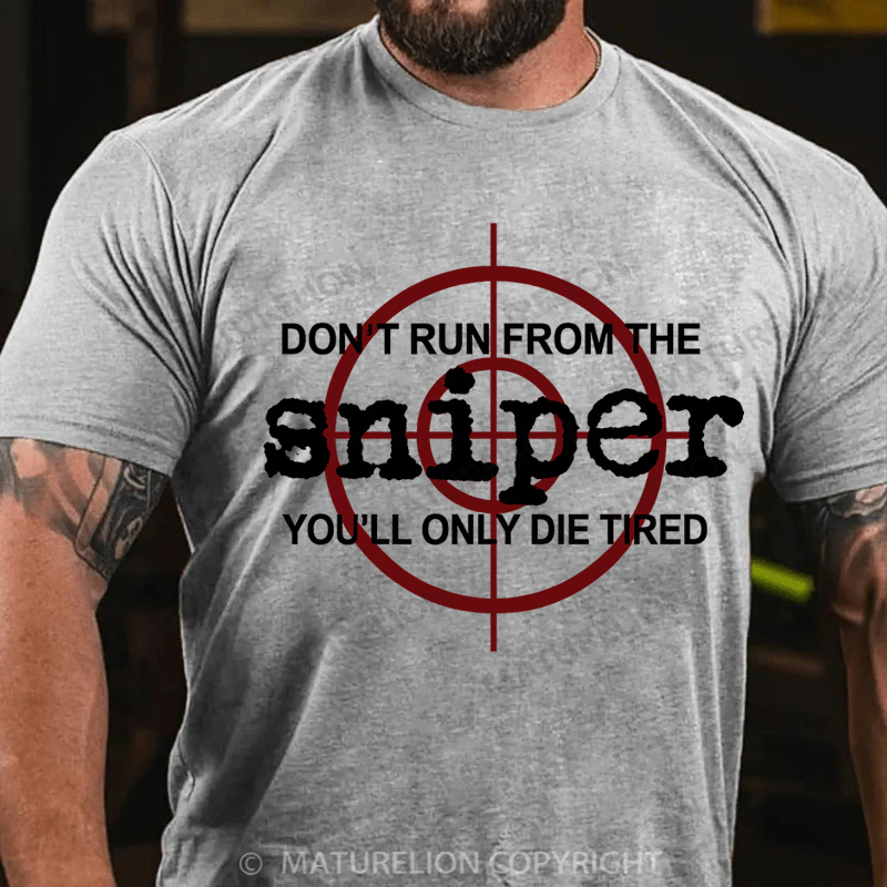 Maturelion Men's T-Shirt Tactical Graphic Cotton T-Shirt