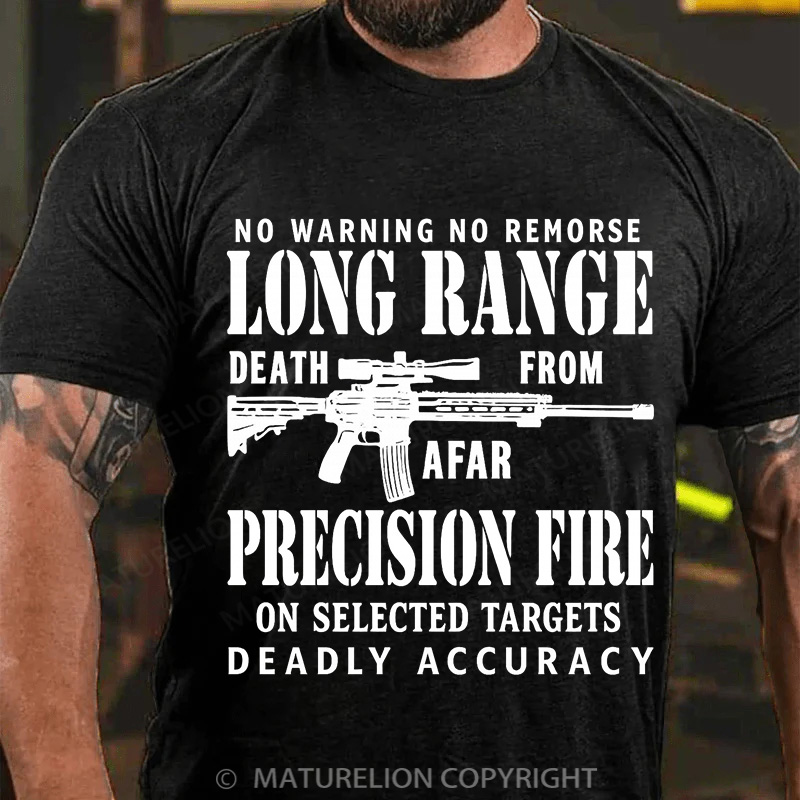 Maturelion Men's T-Shirt Marksman Special Forces Cotton T-Shirt