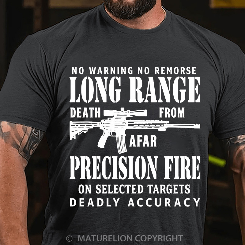 Maturelion Men's T-Shirt Marksman Special Forces Cotton T-Shirt