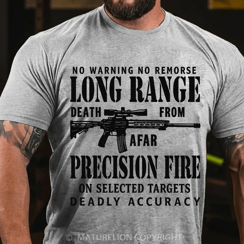 Maturelion Men's T-Shirt Marksman Special Forces Cotton T-Shirt