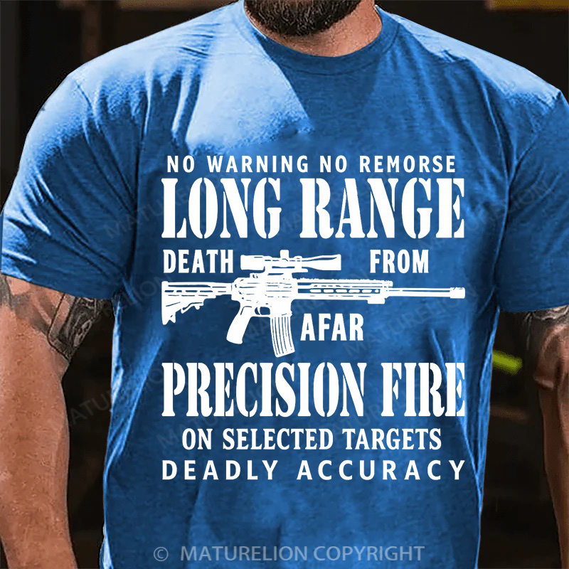 Maturelion Men's T-Shirt Marksman Special Forces Cotton T-Shirt