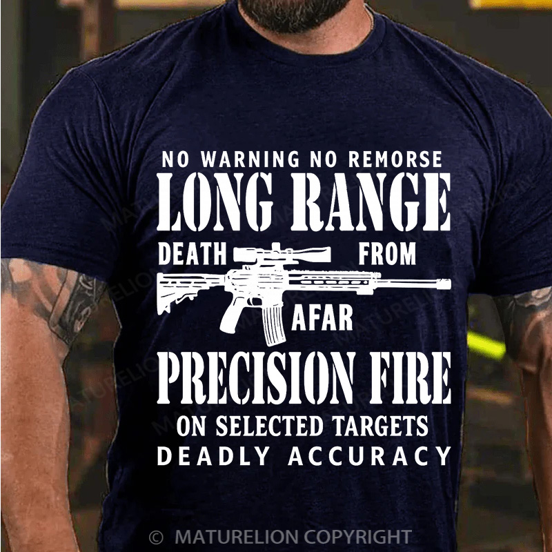 Maturelion Men's T-Shirt Marksman Special Forces Cotton T-Shirt