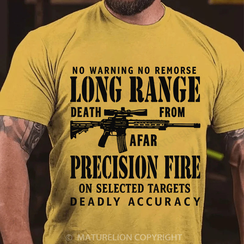 Maturelion Men's T-Shirt Marksman Special Forces Cotton T-Shirt
