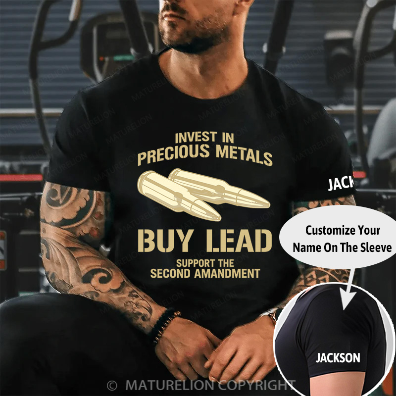 Maturelion Men's T-Shirt Gun Rights Gun Owner Cotton T-Shirt