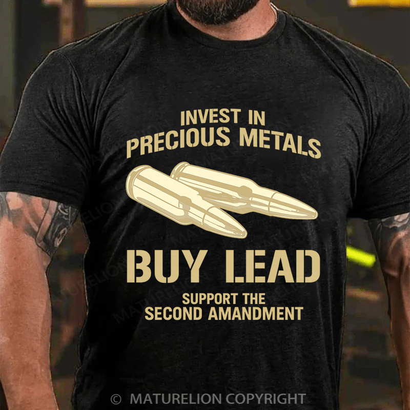 Maturelion Men's T-Shirt Gun Rights Gun Owner Cotton T-Shirt