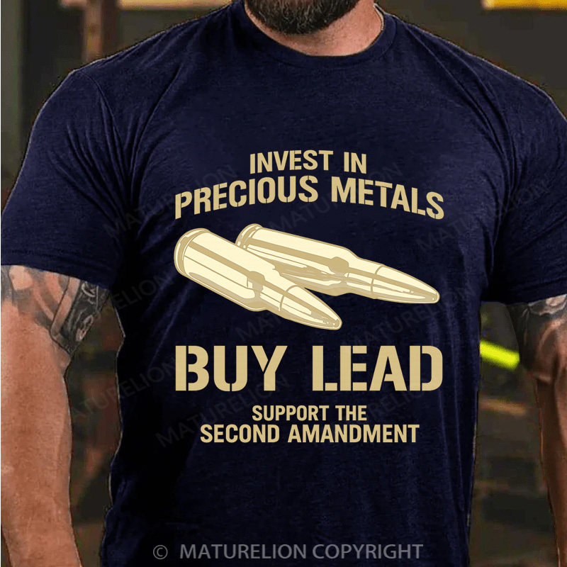 Maturelion Men's T-Shirt Gun Rights Gun Owner Cotton T-Shirt