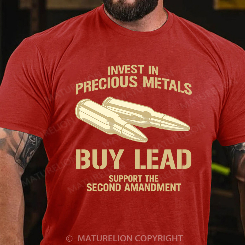 Maturelion Men's T-Shirt Gun Rights Gun Owner Cotton T-Shirt