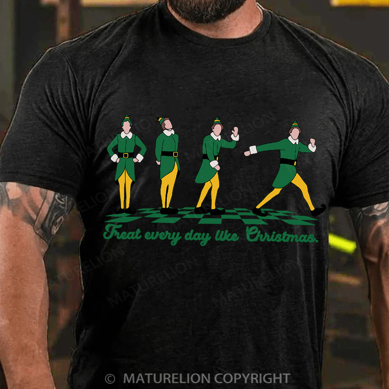 Maturelion Men's T-Shirt Elf Cotton T-Shirt