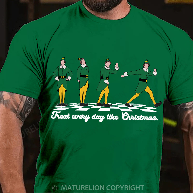 Maturelion Men's T-Shirt Elf Cotton T-Shirt