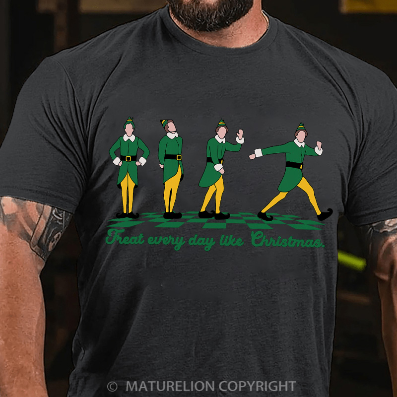 Maturelion Men's T-Shirt Elf Cotton T-Shirt