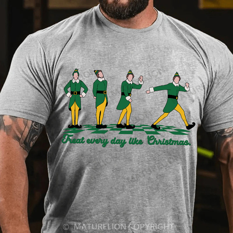 Maturelion Men's T-Shirt Elf Cotton T-Shirt