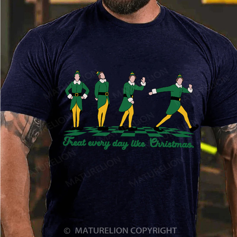 Maturelion Men's T-Shirt Elf Cotton T-Shirt