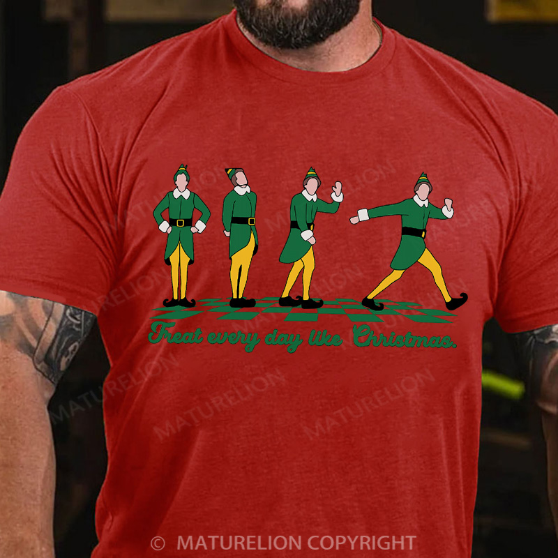 Maturelion Men's T-Shirt Elf Cotton T-Shirt