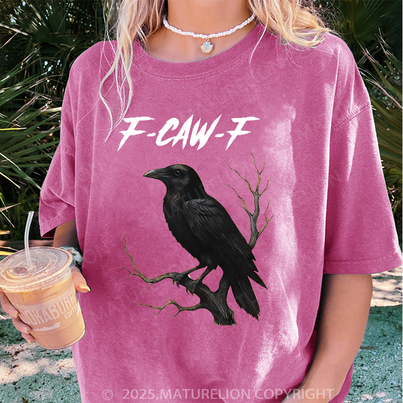 Maturelion F-Caw-F DTG Washed T-Shirt