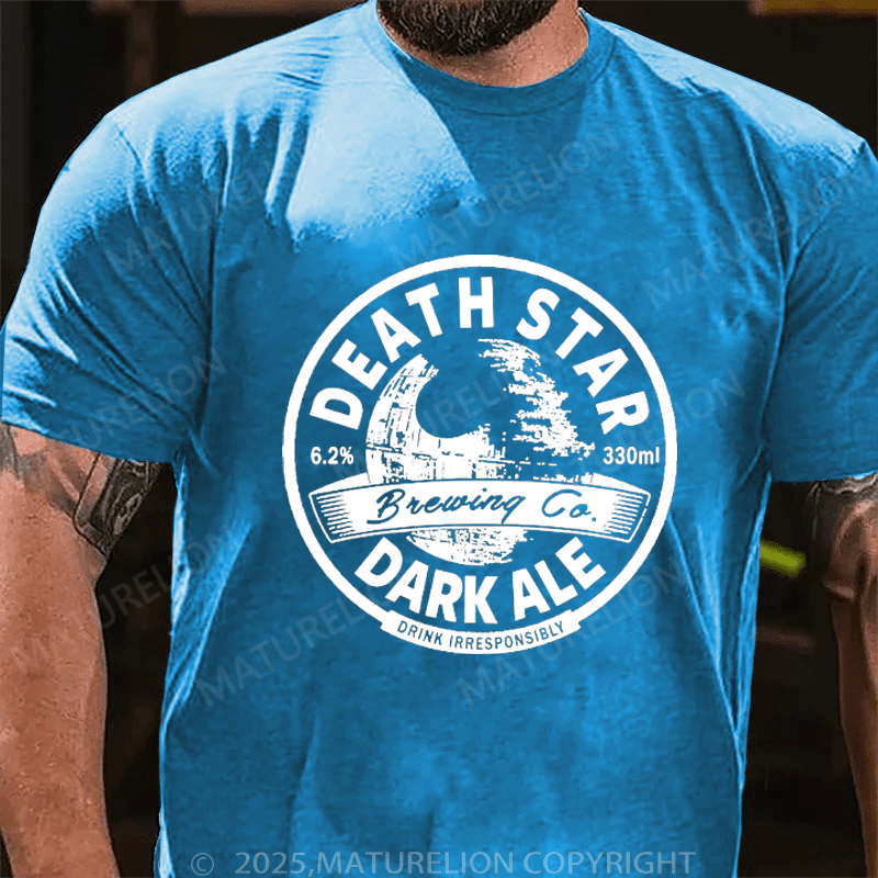 Maturelion Men's T-Shirt Dark Ale T-Shirt (Free Customization)