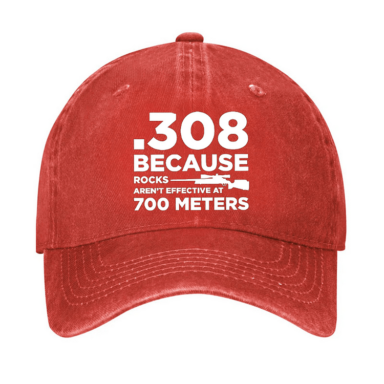 Maturelion 308 Because Rocks Aren'T Effective At 700 Meters Hat-Maturelion