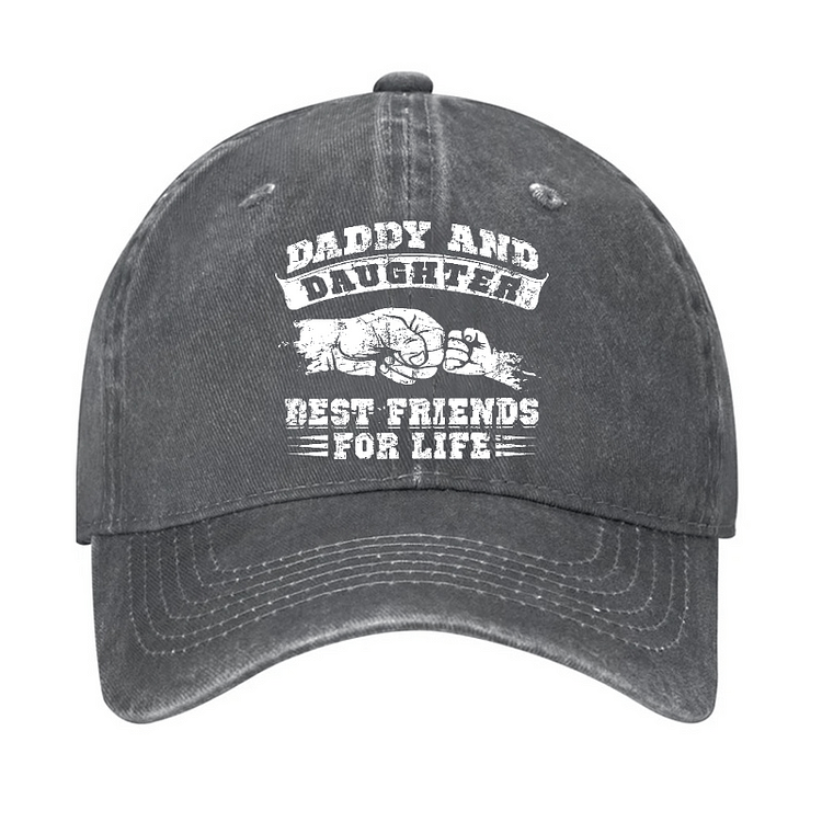Maturelion Daddy And Daughter Best Friends For Life Cap-Maturelion