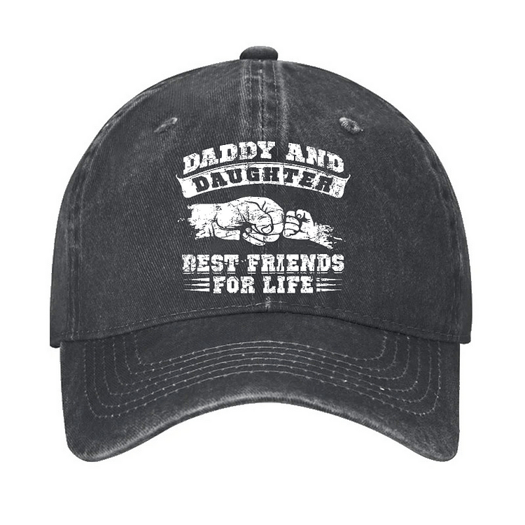 Maturelion Daddy And Daughter Best Friends For Life Cap-Maturelion