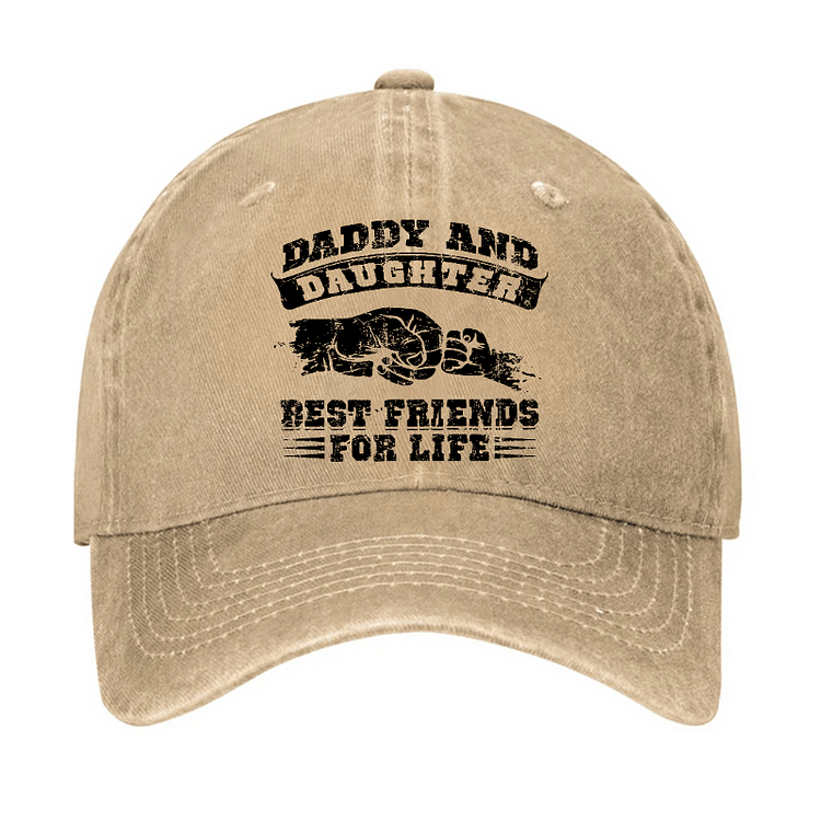 Maturelion Daddy And Daughter Best Friends For Life Cap-Maturelion