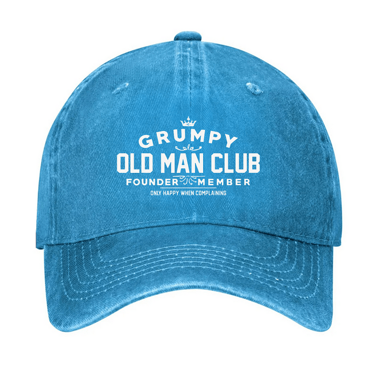 Maturelion Grumpy Old Man Club Cap-Maturelion