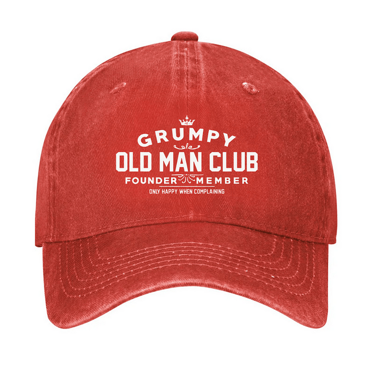 Maturelion Grumpy Old Man Club Cap-Maturelion