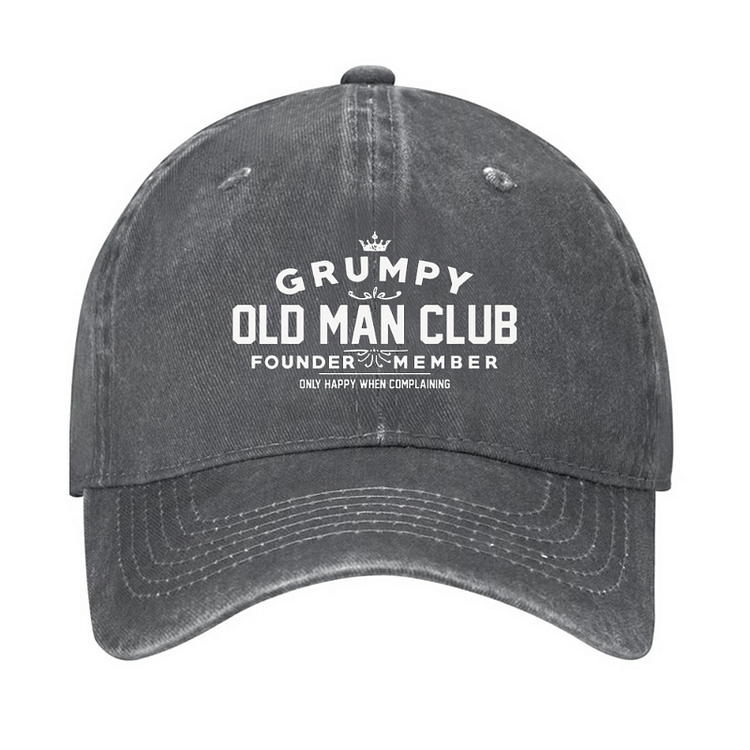 Maturelion Grumpy Old Man Club Cap-Maturelion