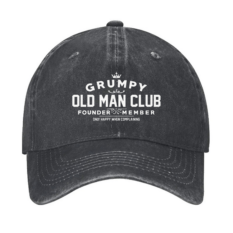 Maturelion Grumpy Old Man Club Cap-Maturelion