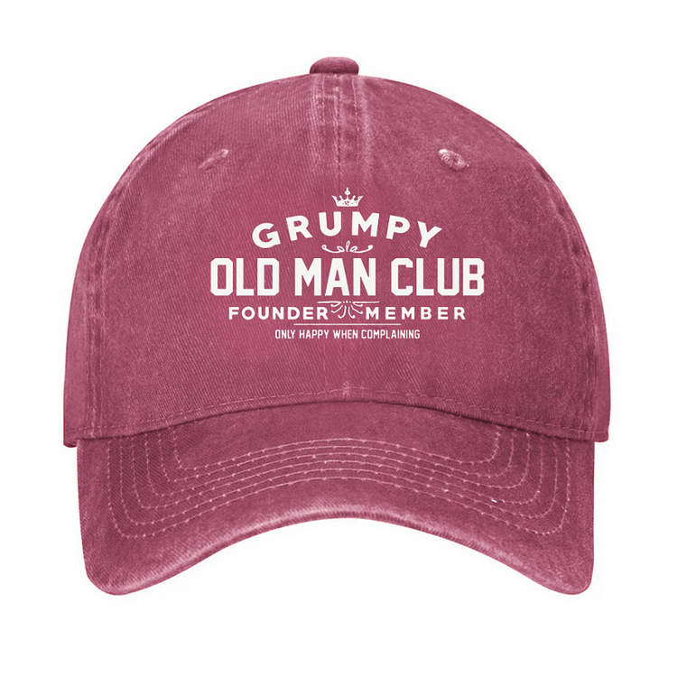 Maturelion Grumpy Old Man Club Cap-Maturelion