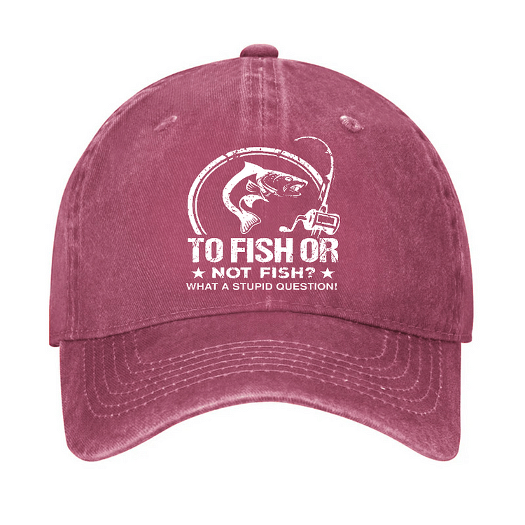 Maturelion To Fish Or Not Fish What A Stupid Question Cap-Maturelion