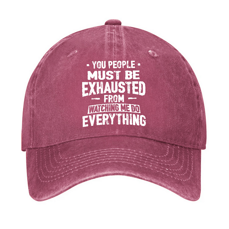 Maturelion You People Must Be Exhausted From Watching Me Do Everything Cap-Maturelion