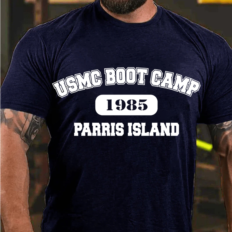 Maturelion Men's T-Shirt Boot Camp Cotton T-Shirt